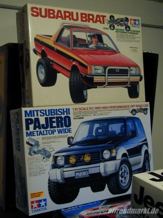 SUBARU BRAT und der Mitsubishi Pajero Metaltop Wide