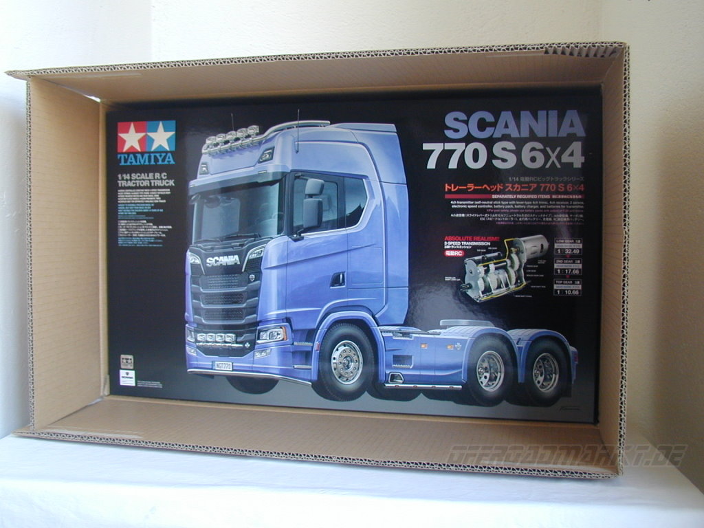 Tamiya Scania 770 S 1:14 truck Bausatz