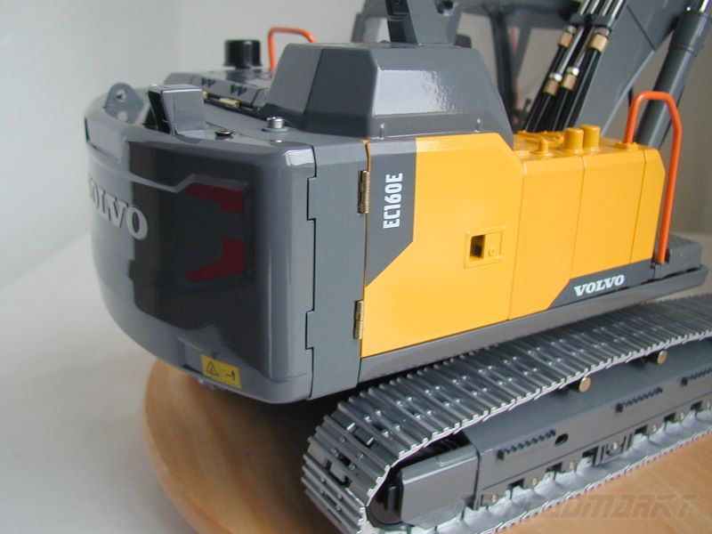 Extension Erweiterung fr Akku Doublee Hobby, FM Electrics Volvo EC160E 1/14 RC Bagger