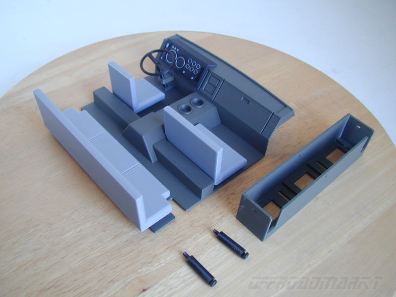 1:14 Body LKW Fahrerhaus Doppelkabine DOKA MAN VW G90 fr Tamiya Truck Chassis 