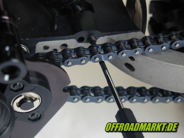ARX 540 Reely Dirtbke 1:4 Motorrad Kettenschutz Schwingenschutz 3