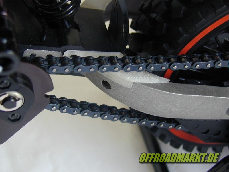 ARX 540 Reely Dirtbke 1:4 Motorrad Kettenschutz Schwingenschutz 1