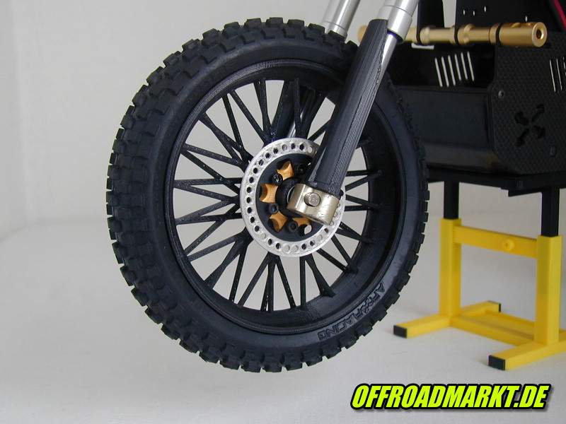 ARX 540 / Reely Dirtbike  Front Wheel Brake/ Bremsscheibe Immitation vorne 2