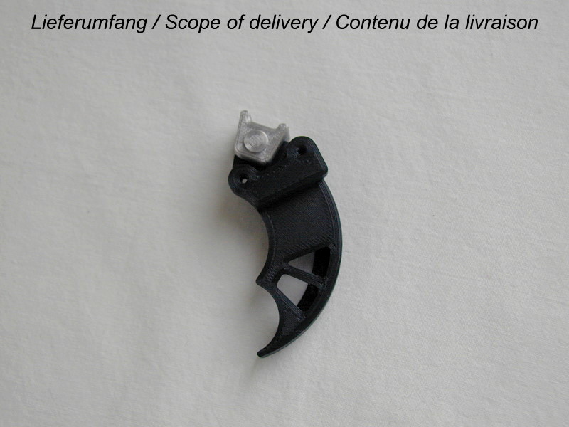 Losi Promoto Upgrade Hintere Bremse Cover Shark Fin MX 1/4 RC Bike