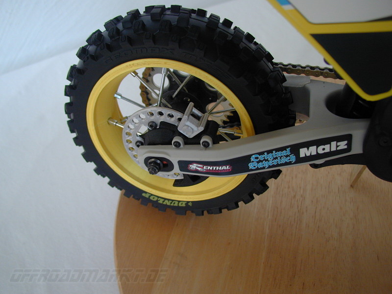 Losi Promoto Upgrade Hintere Bremse Cover Shark Fin MX 1/4 RC Bike