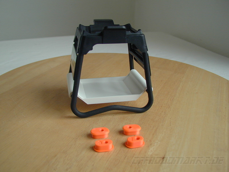 Losi Promoto 1/4 RC Bike Set Werkzeugablage + Hinterrad Kettenspanner