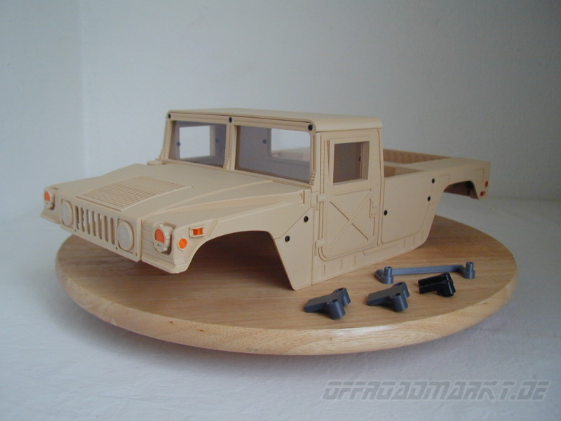 Tamiya 1:12 RC Hummer Pickup Scale Body Set