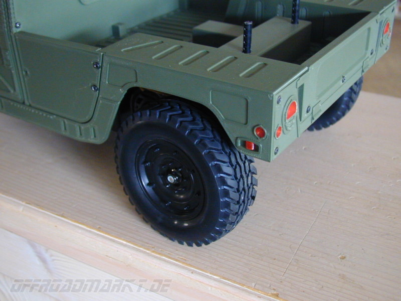 Tamiya 1:12 RC Hummer Pickup Scale Body Set