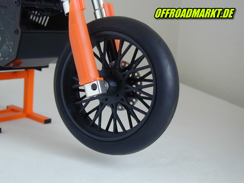Motard ARX ARM 540 / Reely Dirtbike Spoke Front Wheel / Speichenrad Vorne 