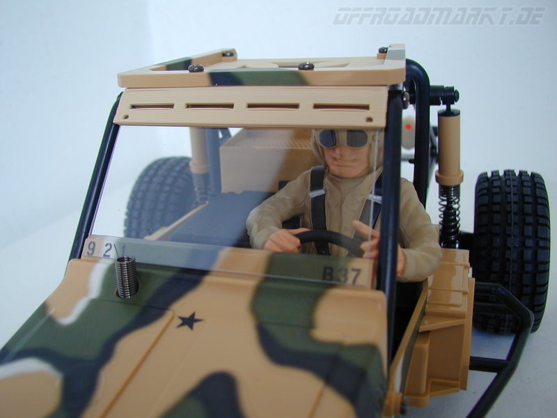 Tamiya 1/10 Fast Attack Vehicle - Wild One Dach - Windschutzscheibe - Zubehr