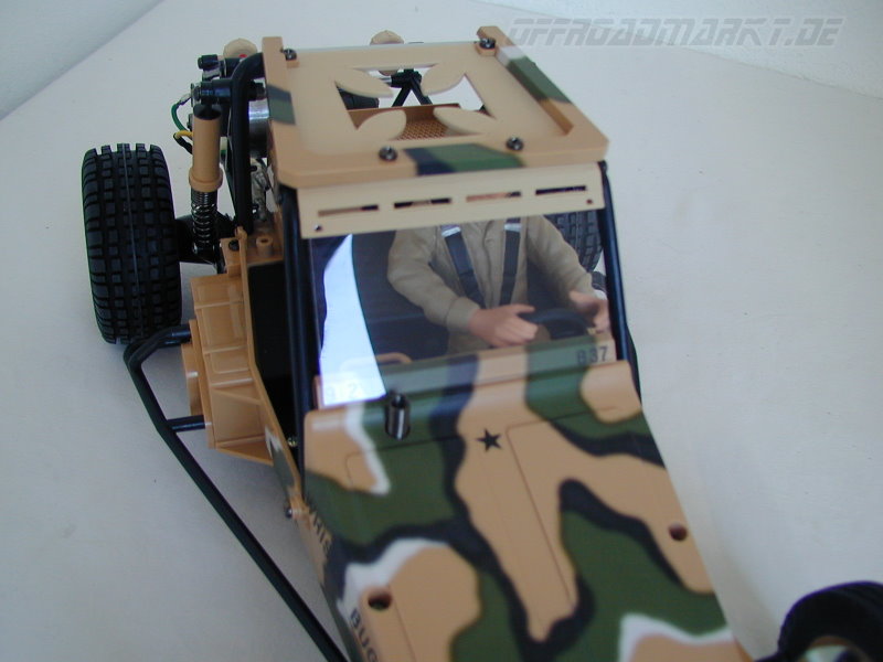 Tamiya 1/10 Fast Attack Vehicle - Wild One Dach - Windschutzscheibe - Zubehr