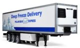 Tamiya 556319 Deep Freeze 3-axle Reefer Semi Trailer